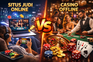 Keuntungan Bermain di Situs Judi Online Dibandingkan Casino Offline